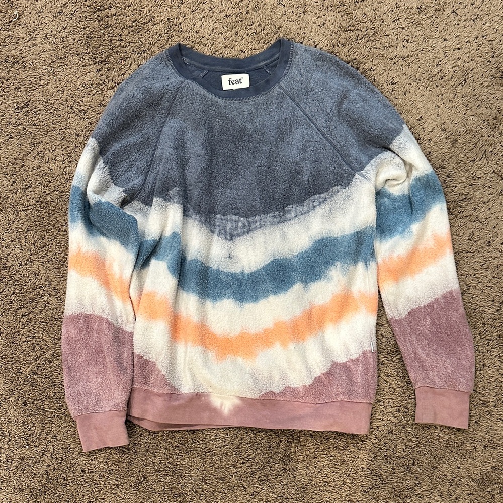 Colorful Striped Sweatshirt
